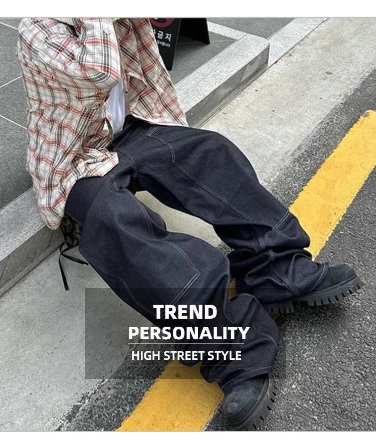 Deconstructed Splice Denim Jeans photo 6