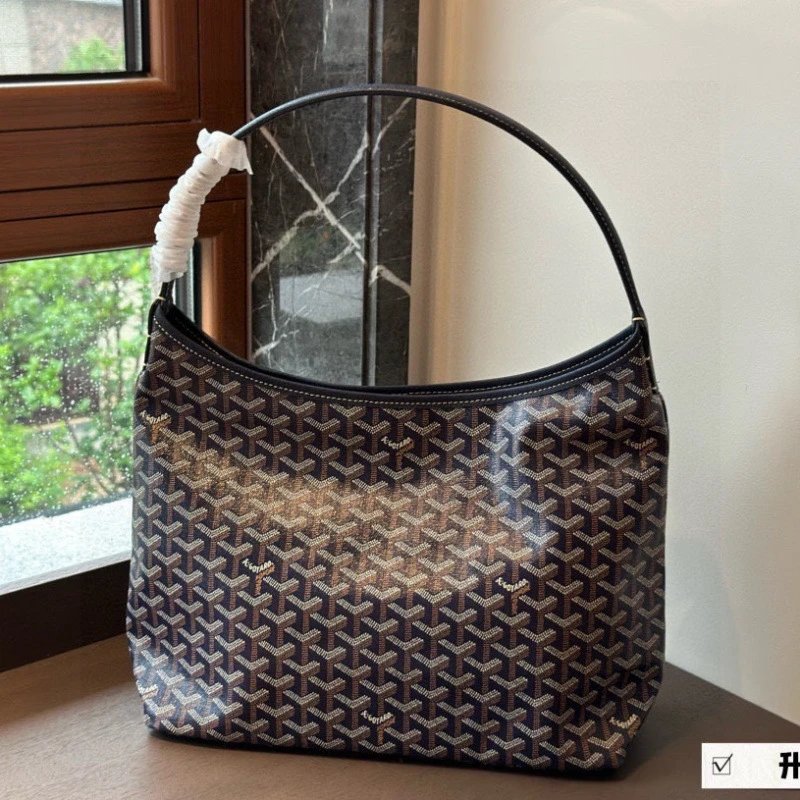 Goyard Shoulder Bags Monogram Hobo — Dark blue