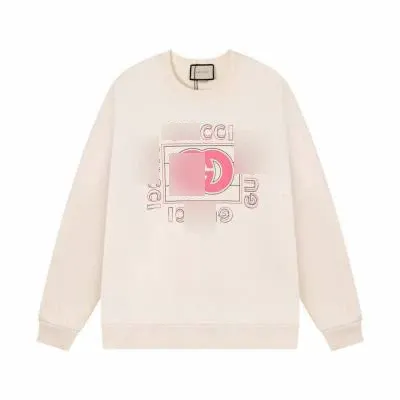 Design Cartoon Graphic Oversized Sweater Dress in Cream with Knee-High Boots - 26