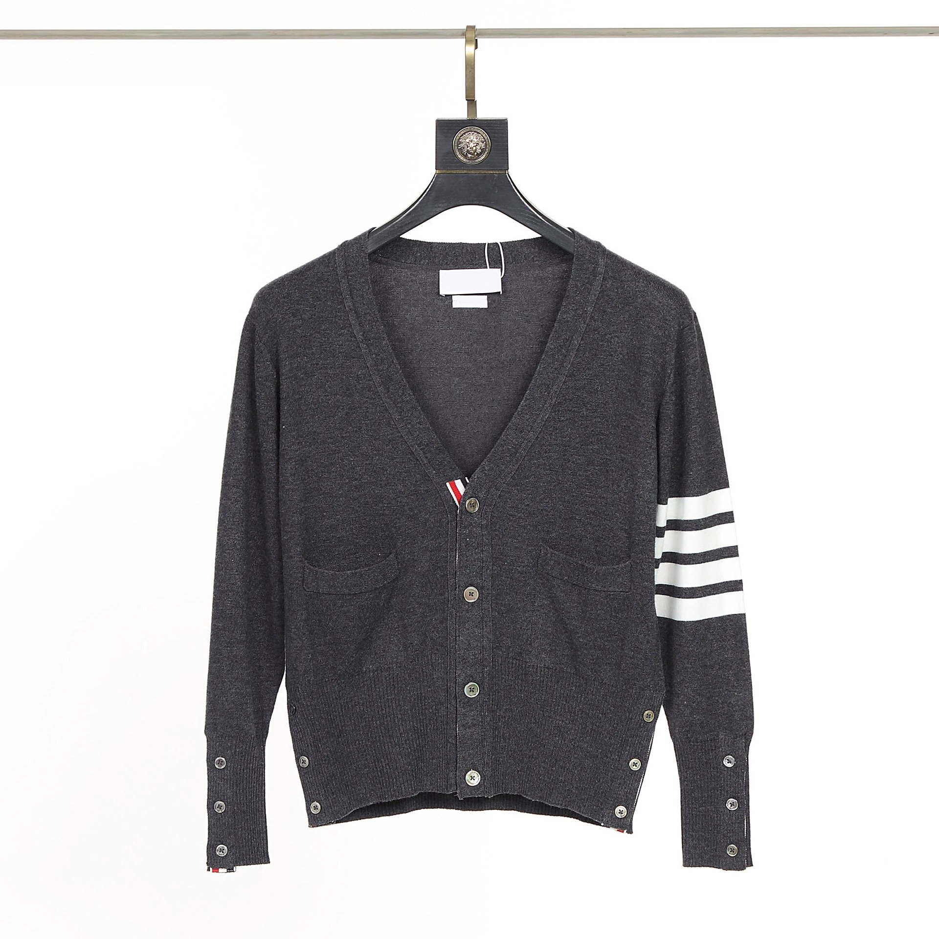 Striped Wool Knit Cardigan photo 4
