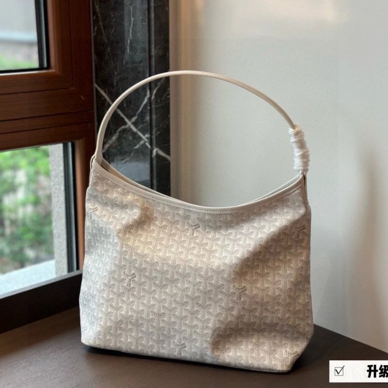 Goyard Shoulder Bags Monogram Hobo — white