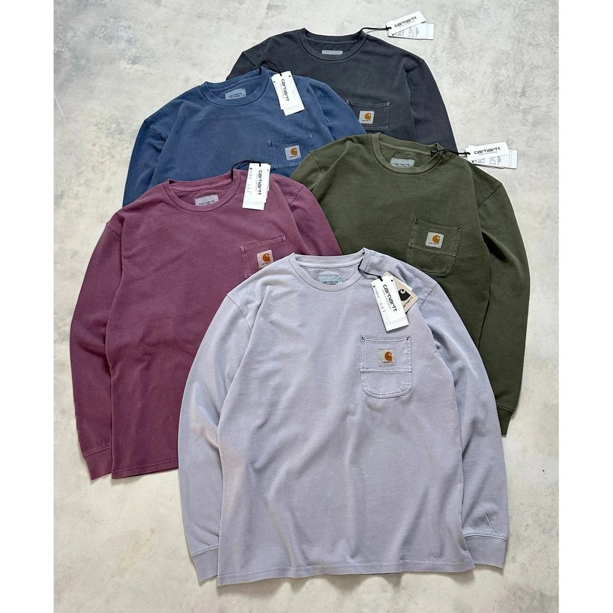 Washed Long Sleeve T-Shirt