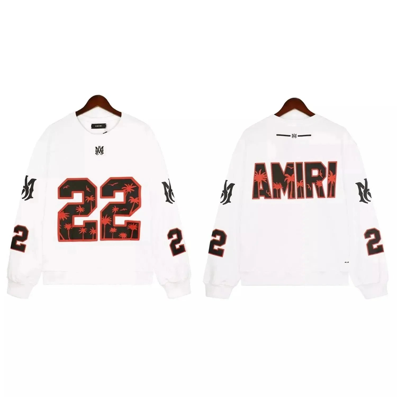 Embroidered Crew Neck Sweatshirt photo 6