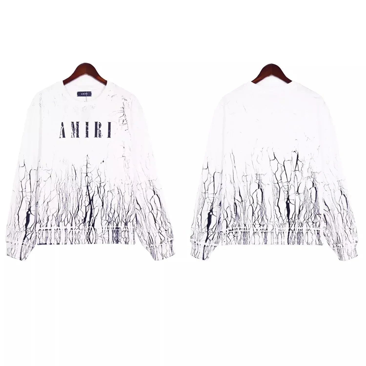 Embroidered Crew Neck Sweatshirt photo 8