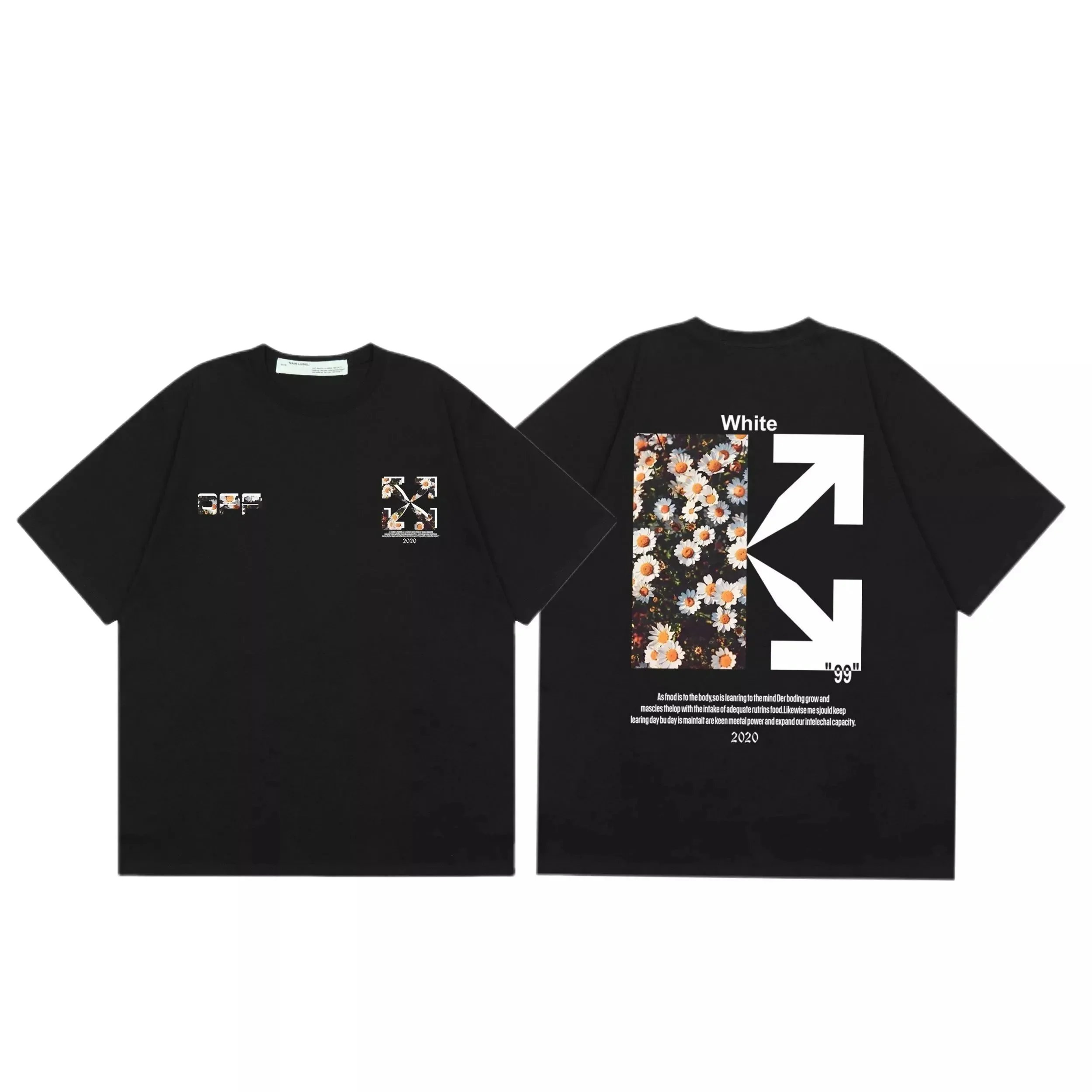 Arrow Print Cotton T-Shirt photo 4