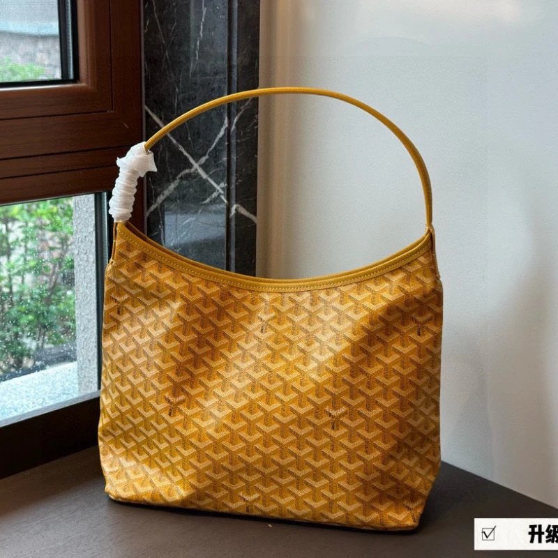 Goyard Shoulder Bags Monogram Hobo — Yellow