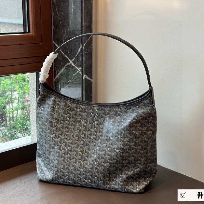 Goyard Shoulder Bags Monogram Hobo — gray