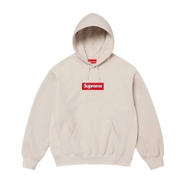 Supreme Box Logo Hooded Sweatshirt Gray Navy Red Black Heather Grey Acid Wash Two Tone