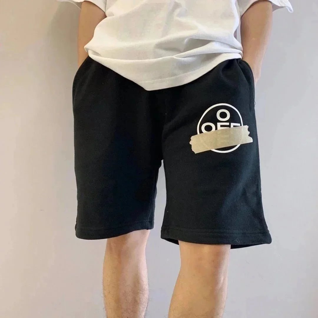 Letter Print Cotton Shorts photo 4