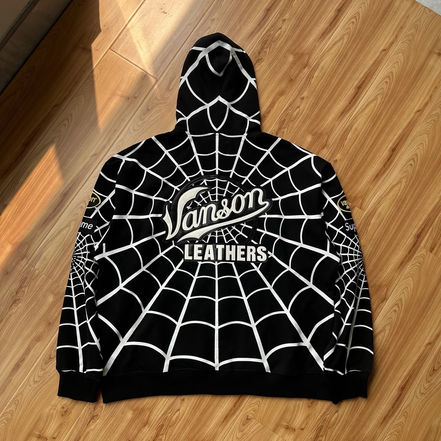 Spider Web Zip Hoodie photo 7