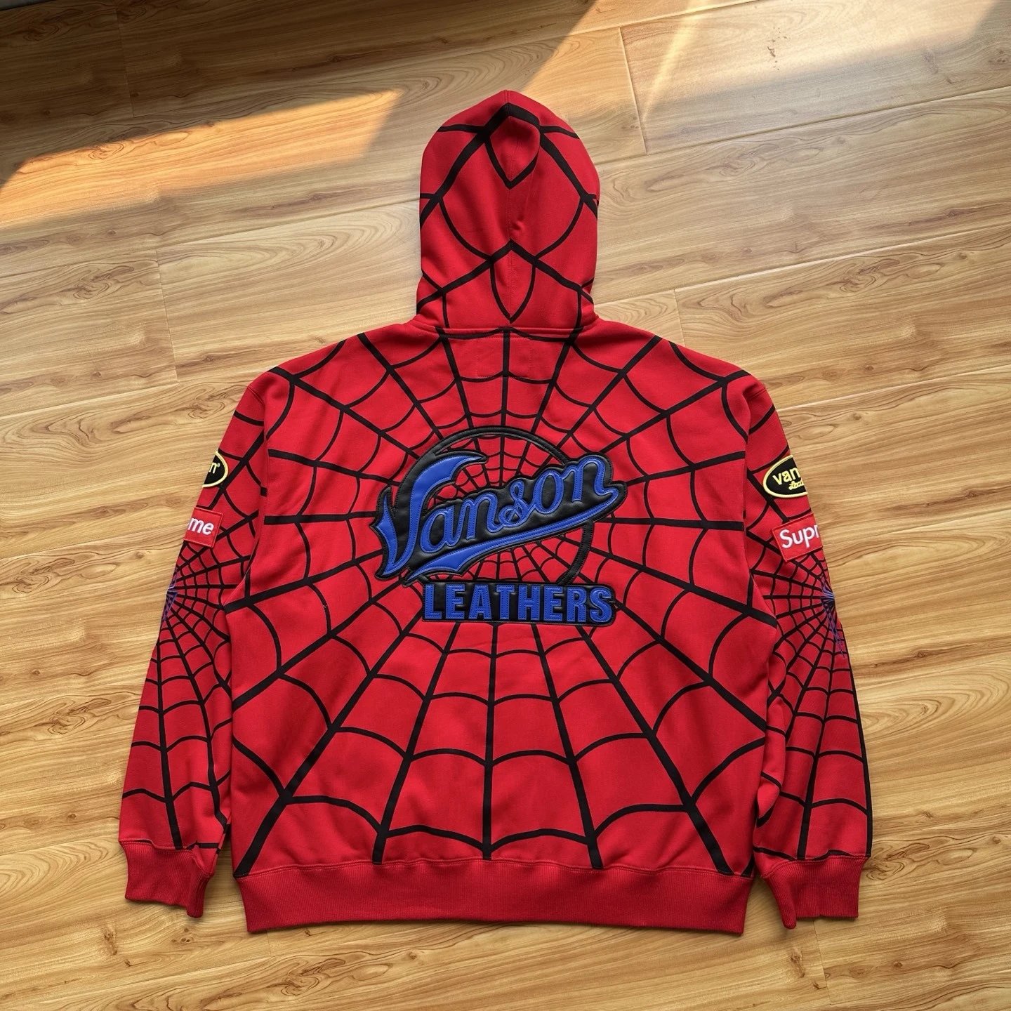 Spider Web Zip Hoodie photo 8