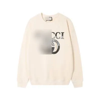 Design Cartoon Graphic Oversized Sweater Dress in Cream with Knee-High Boots - 30