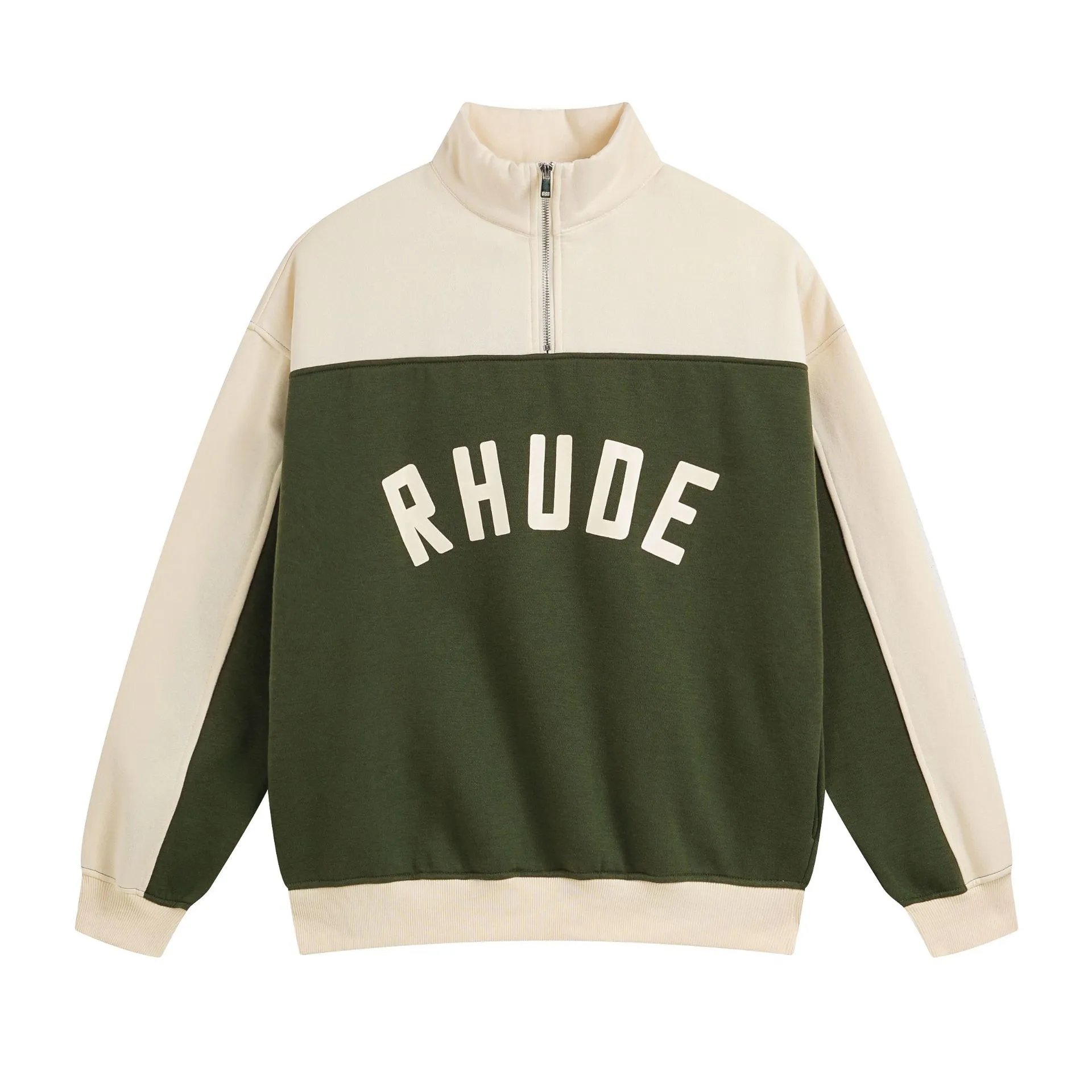 Colorblock Fleece Half-Zip Hoodie and Pants Set photo 3