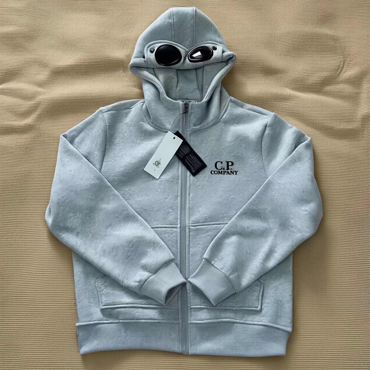 Autumn Fleece Zip Hoodie with Goggles Detail photo 4