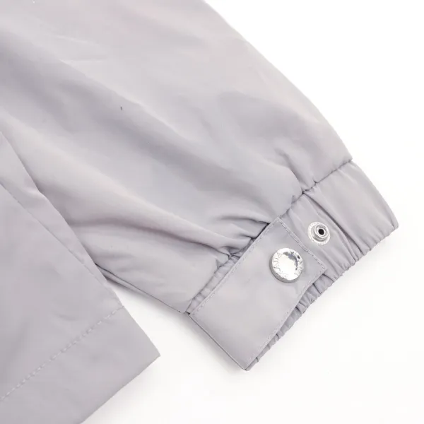 Prada RAD Milano Windbreaker Gray Jacket Outerwear.windbreaker - 5