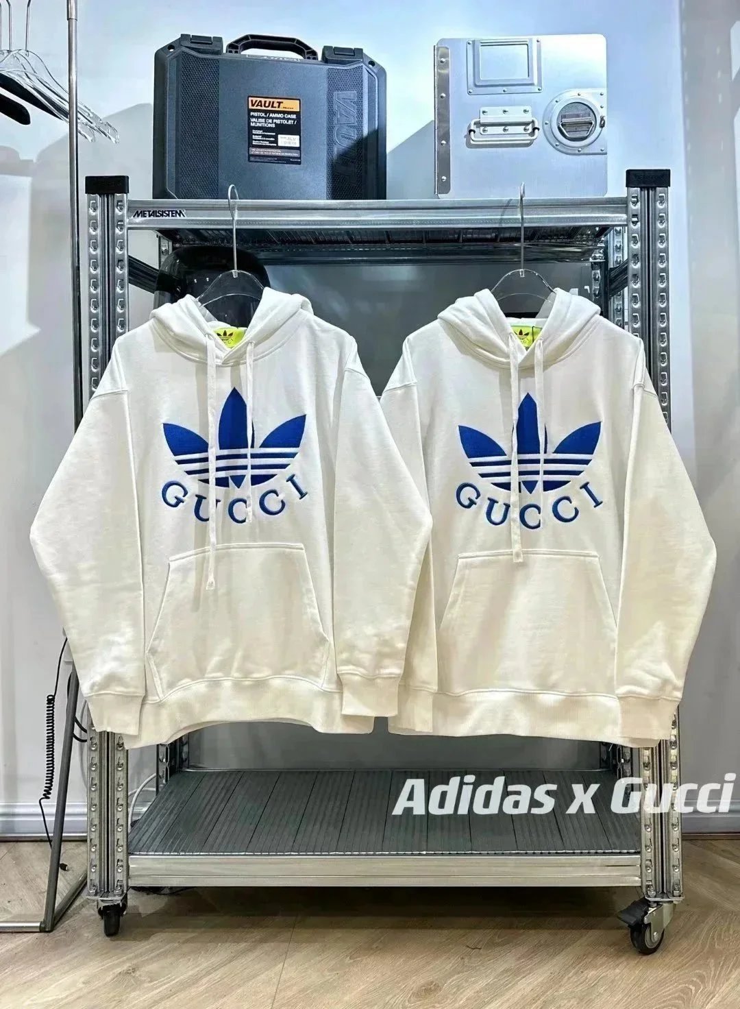 Gucci Logo Print Hoodie Black - 11