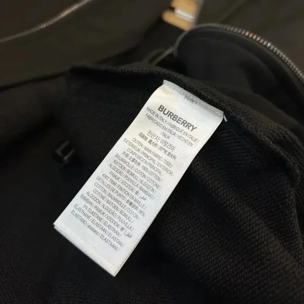 Burberry Hooded Zip-Up Sweatshirt Beige with Classic Check Hood Trim Hoodie - 10