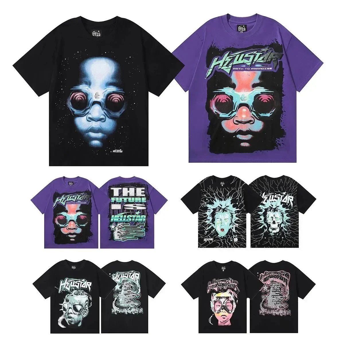 Alien Print T-Shirt photo 7