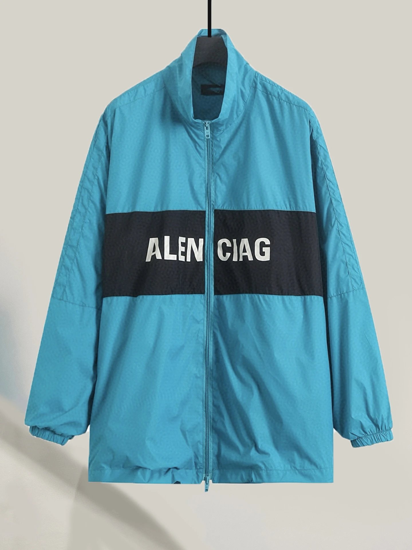 Letter Print Patchwork Sun Protection Jacket photo 4