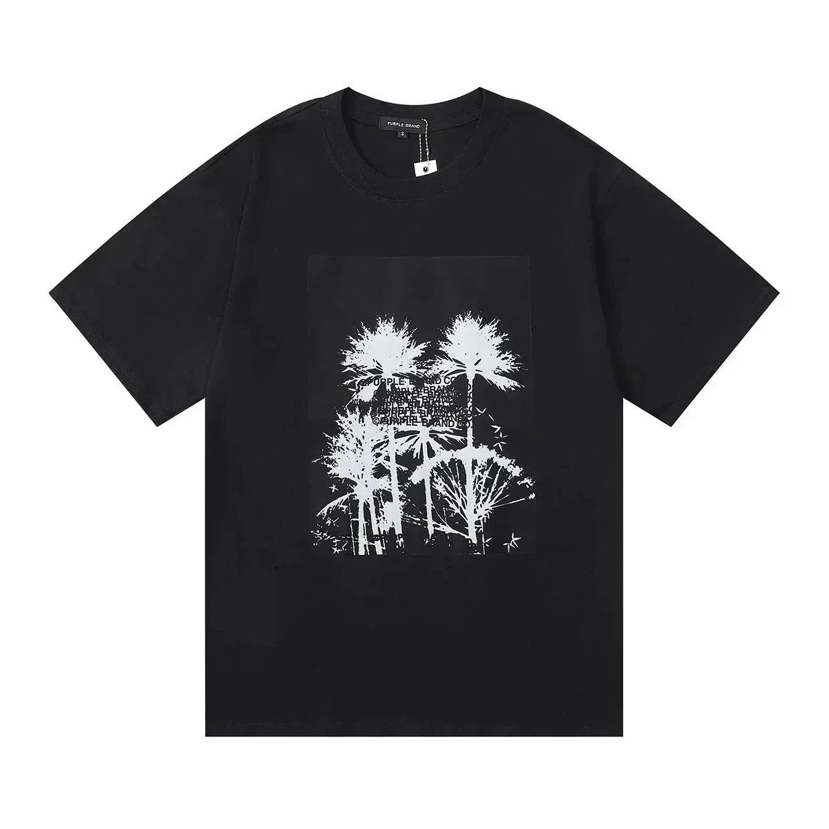 Chess Print Cotton T-Shirt photo 4