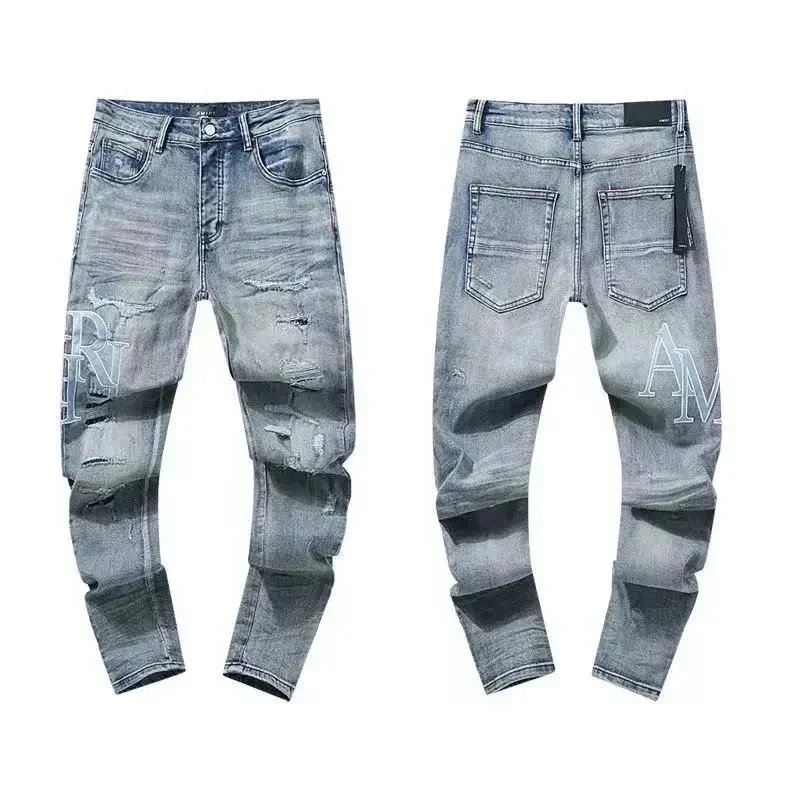 Distressed Denim Jeans photo 3