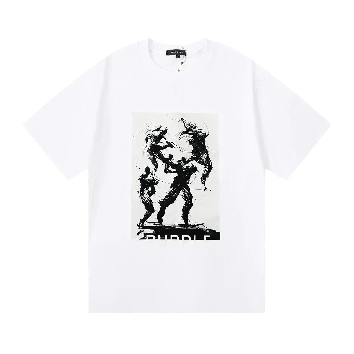 Chess Print Cotton T-Shirt photo 3