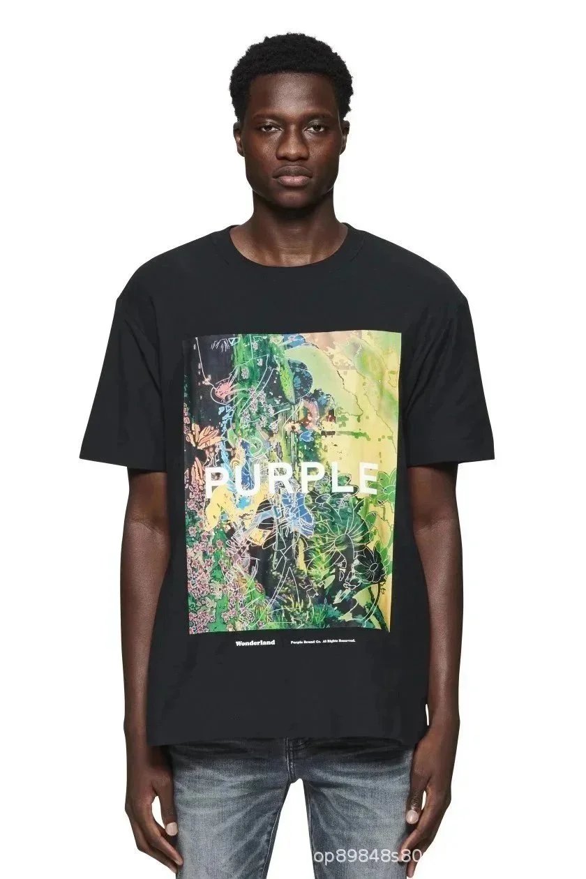 Brand Print Cotton T-Shirt 2024 photo 3