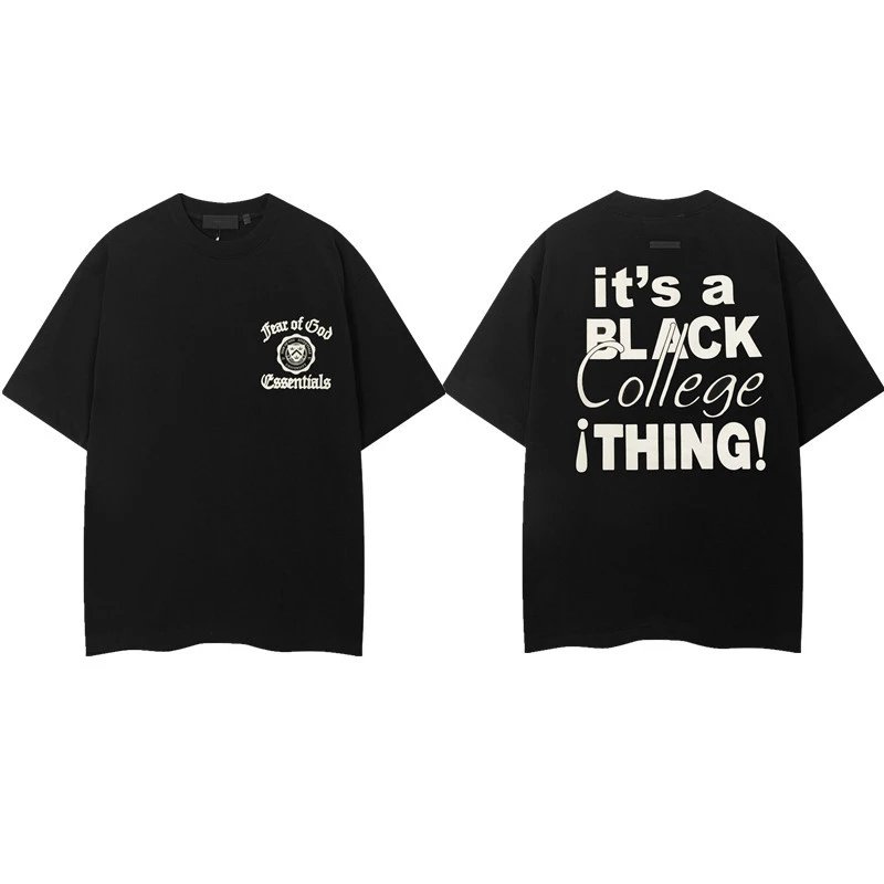 Dopamine Double Line Letter T-Shirt photo 4
