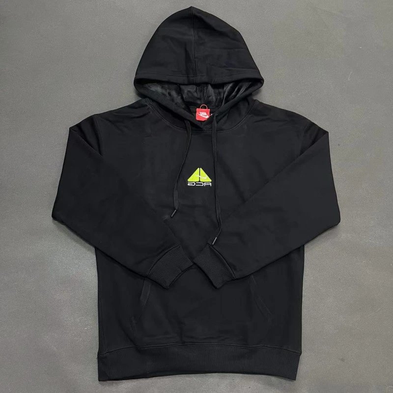 Autumn and winter velvet hook solid color embroidered logo hooded zipper cardigan sweatshirt jacket