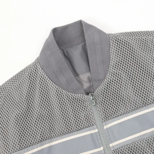 Dior Mesh Track Jacket Black Outerwear - 6