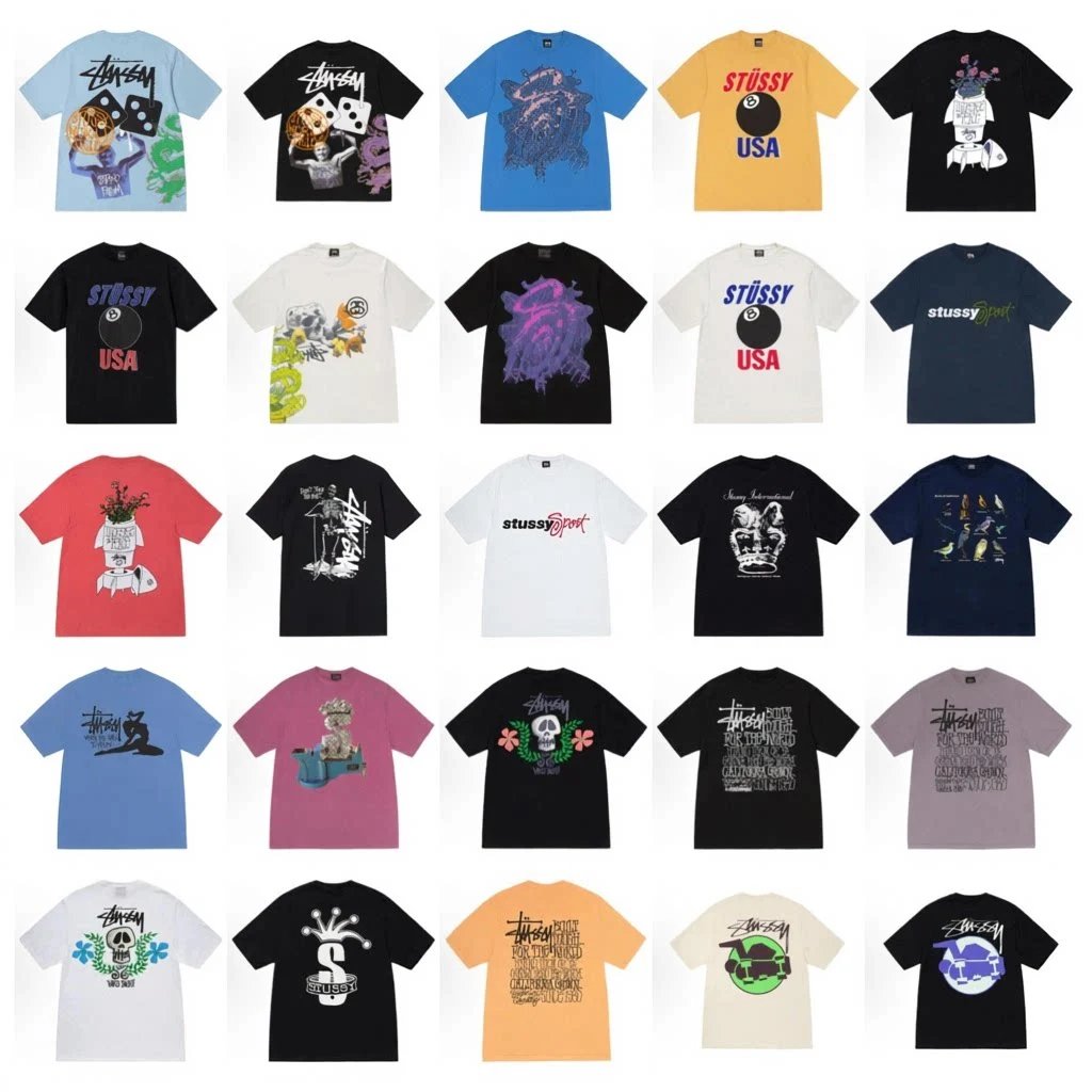 8 Ball Print T-Shirt