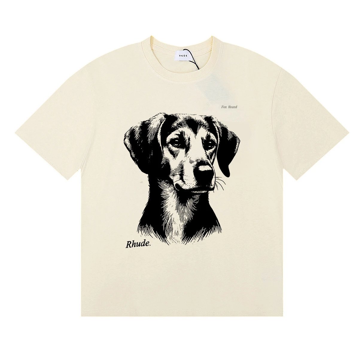 Letter Print Heavy-Weight T-Shirt photo 2