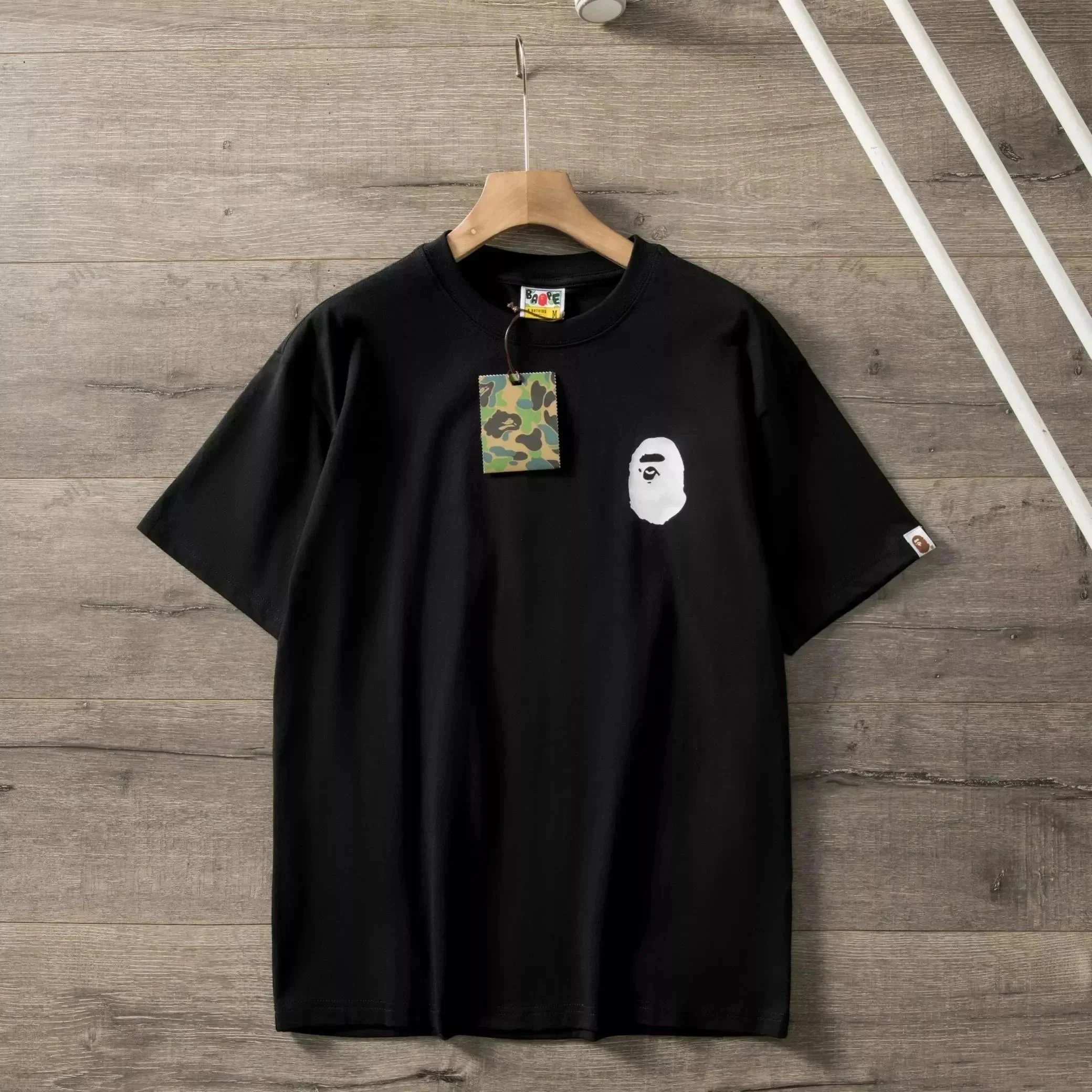 Ape Back Print Logo T-Shirt photo 3