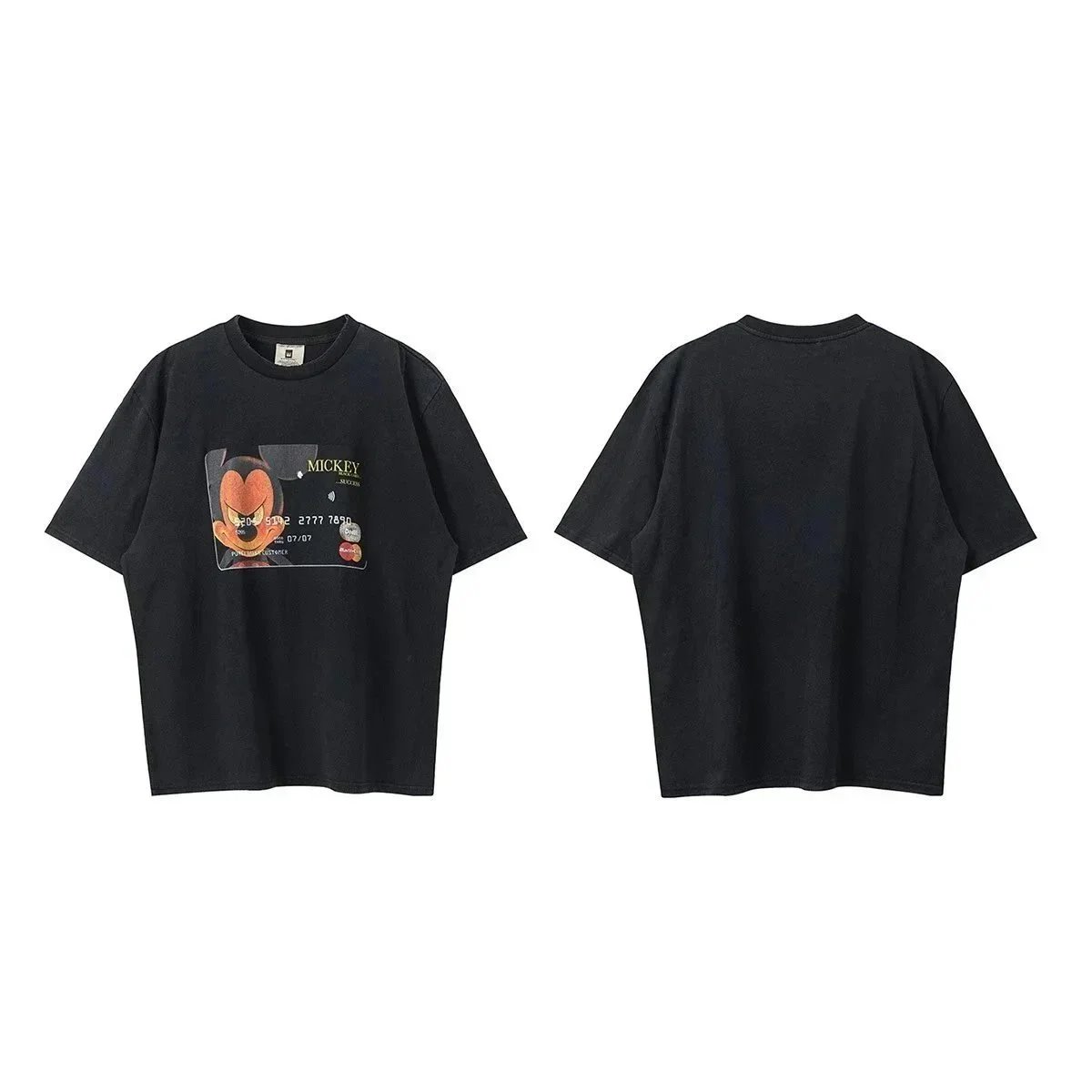 Distressed Print Short-Sleeve T-Shirt photo 3