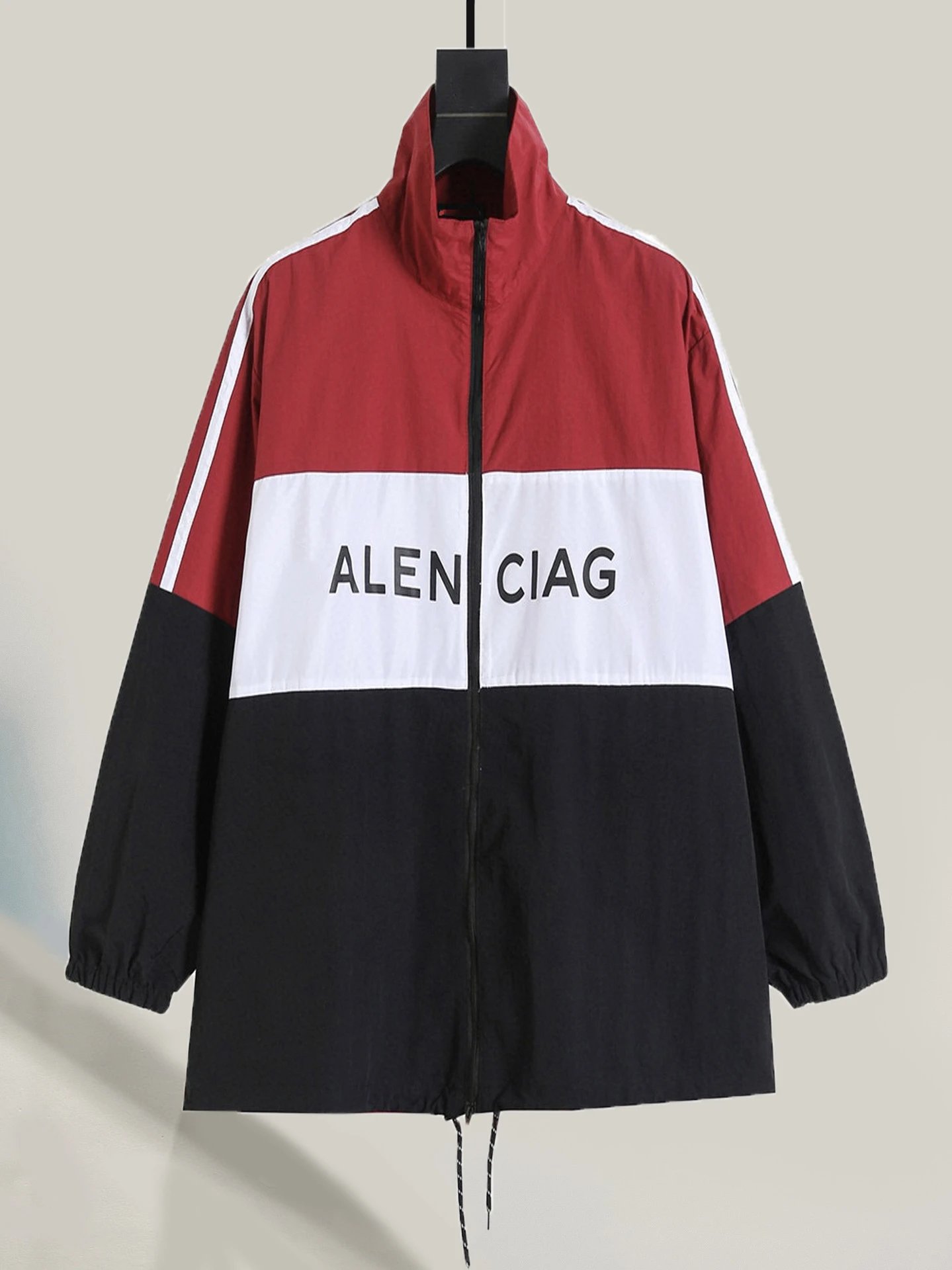 Letter Print Patchwork Sun Protection Jacket photo 8