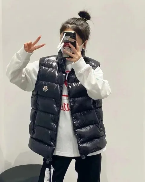 Moncler Maya Vest Black Down Vest - 5