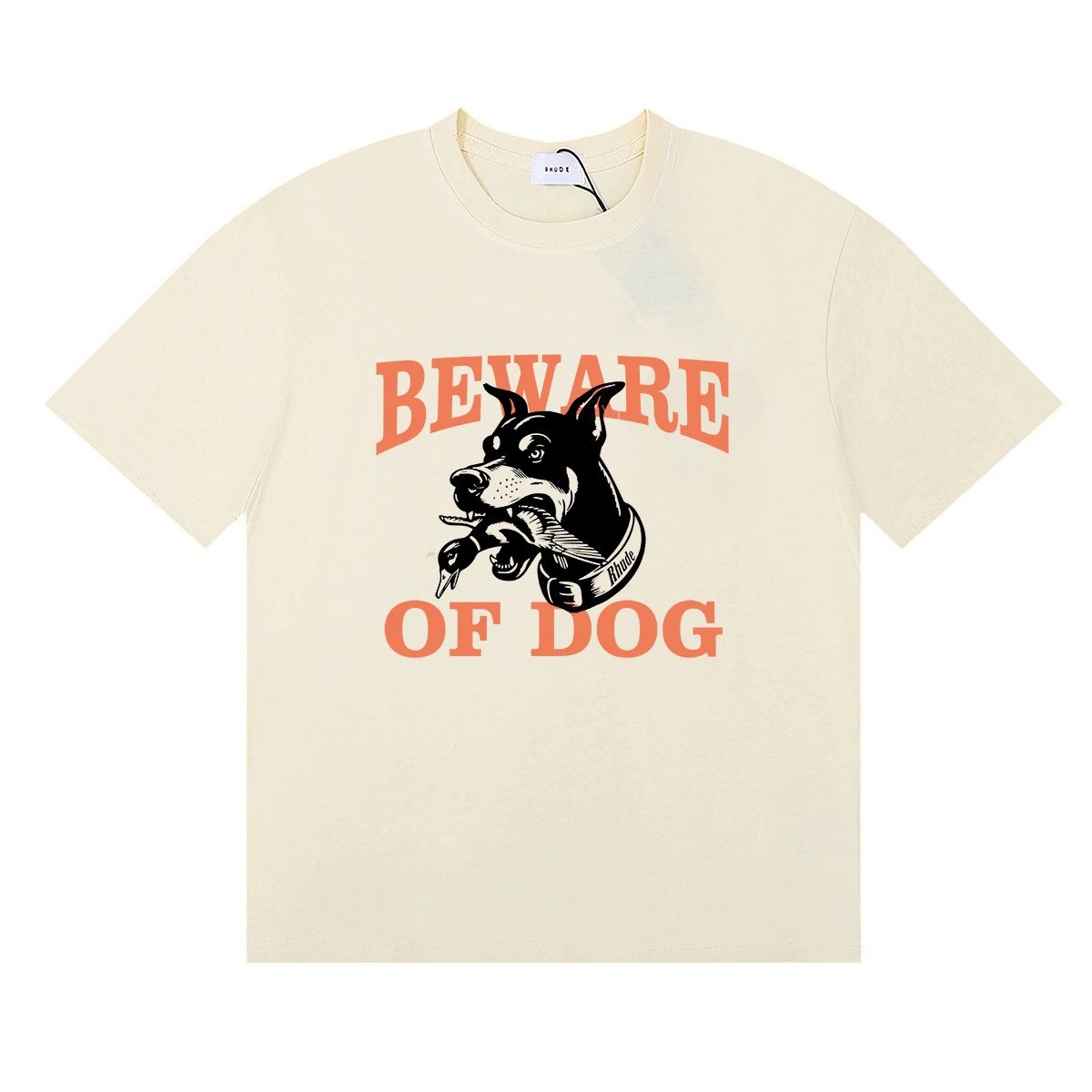 Letter Print Heavy-Weight T-Shirt photo 5