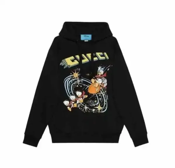 Gucci Disney Collaboration Hoodie Black - 1