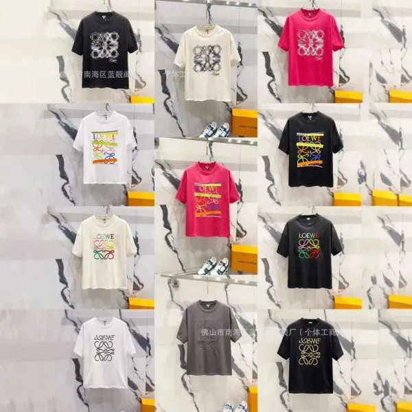 Loewe Anagram Logo Print White T-Shirt - 3