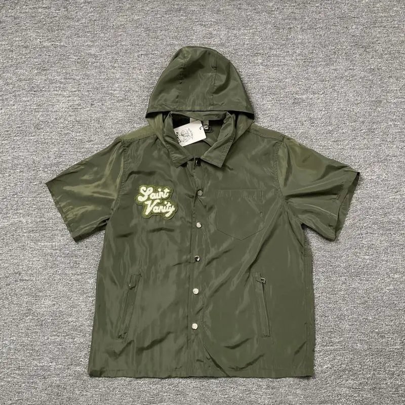 Letter Towel Embroidered Hooded Shirt Shorts Set photo 4