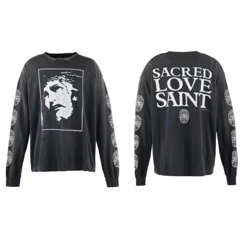 Distressed Character Print Hoodie photo 6