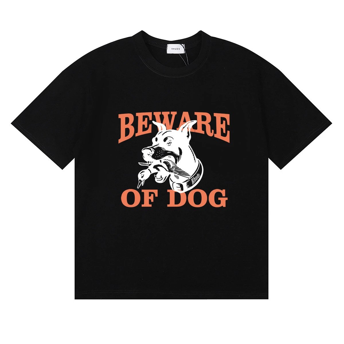 Letter Print Heavy-Weight T-Shirt photo 3