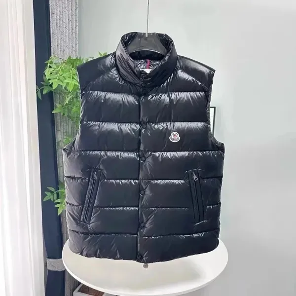 Moncler Maya Vest Black Down Vest - 1
