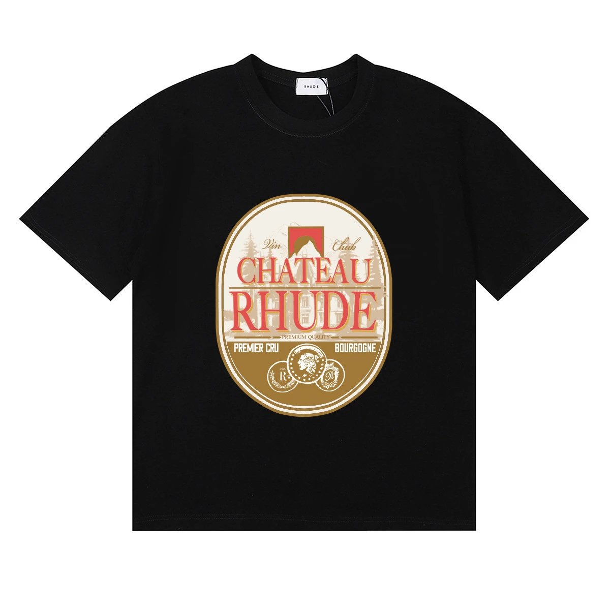 Letter Print Heavy-Weight T-Shirt photo 6