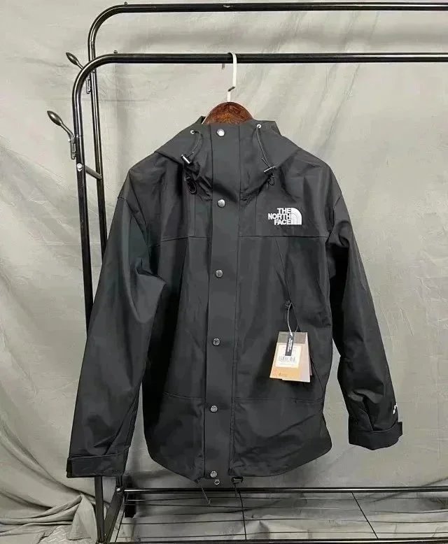 Black Waterproof Windproof Jacket photo 2