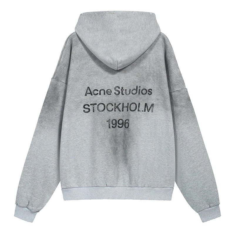Washed Vintage 1996 Letter Hoodie photo 8