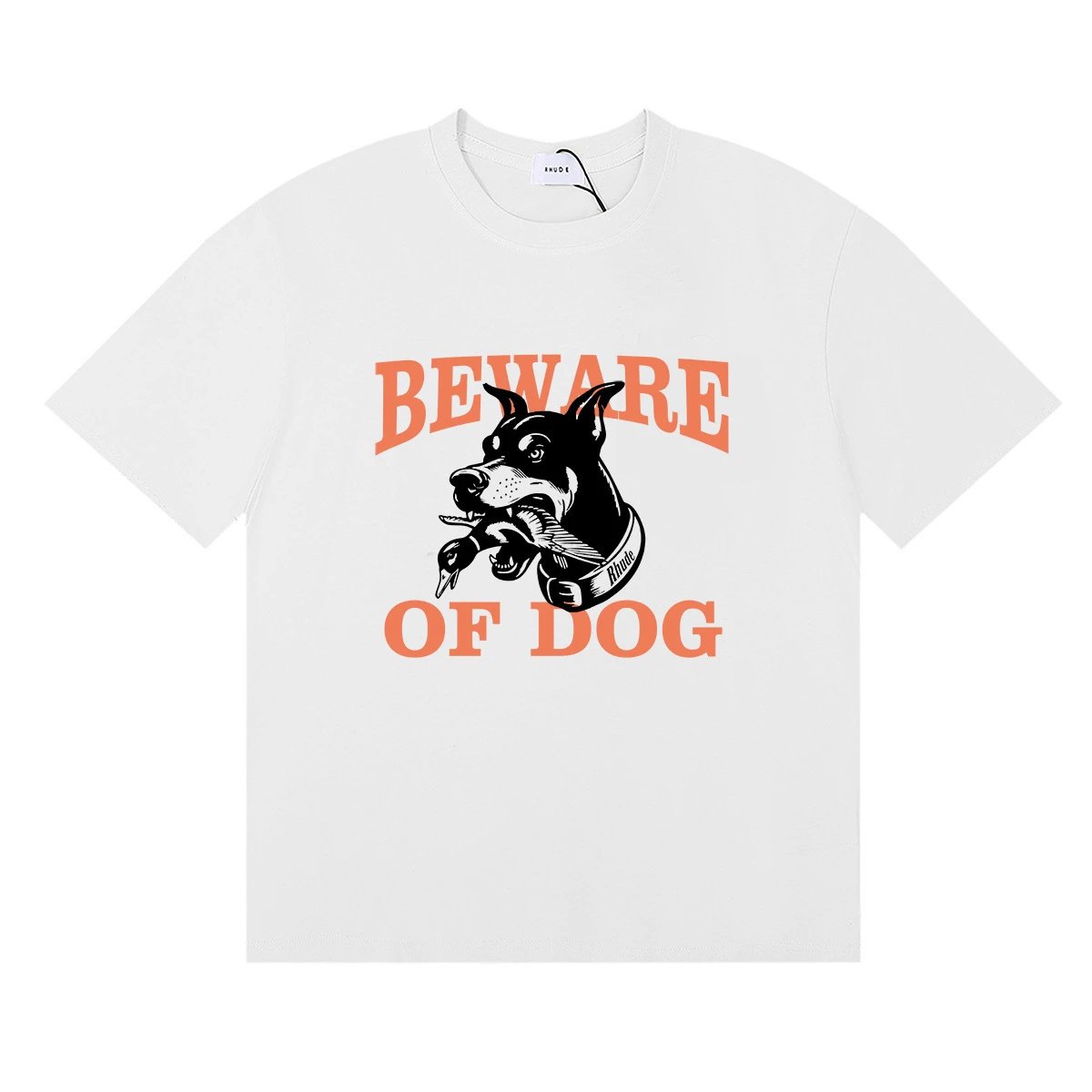 Letter Print Heavy-Weight T-Shirt photo 4