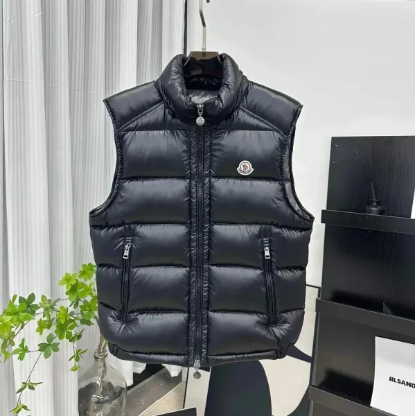 Moncler Maya Vest Black Down Vest - 1