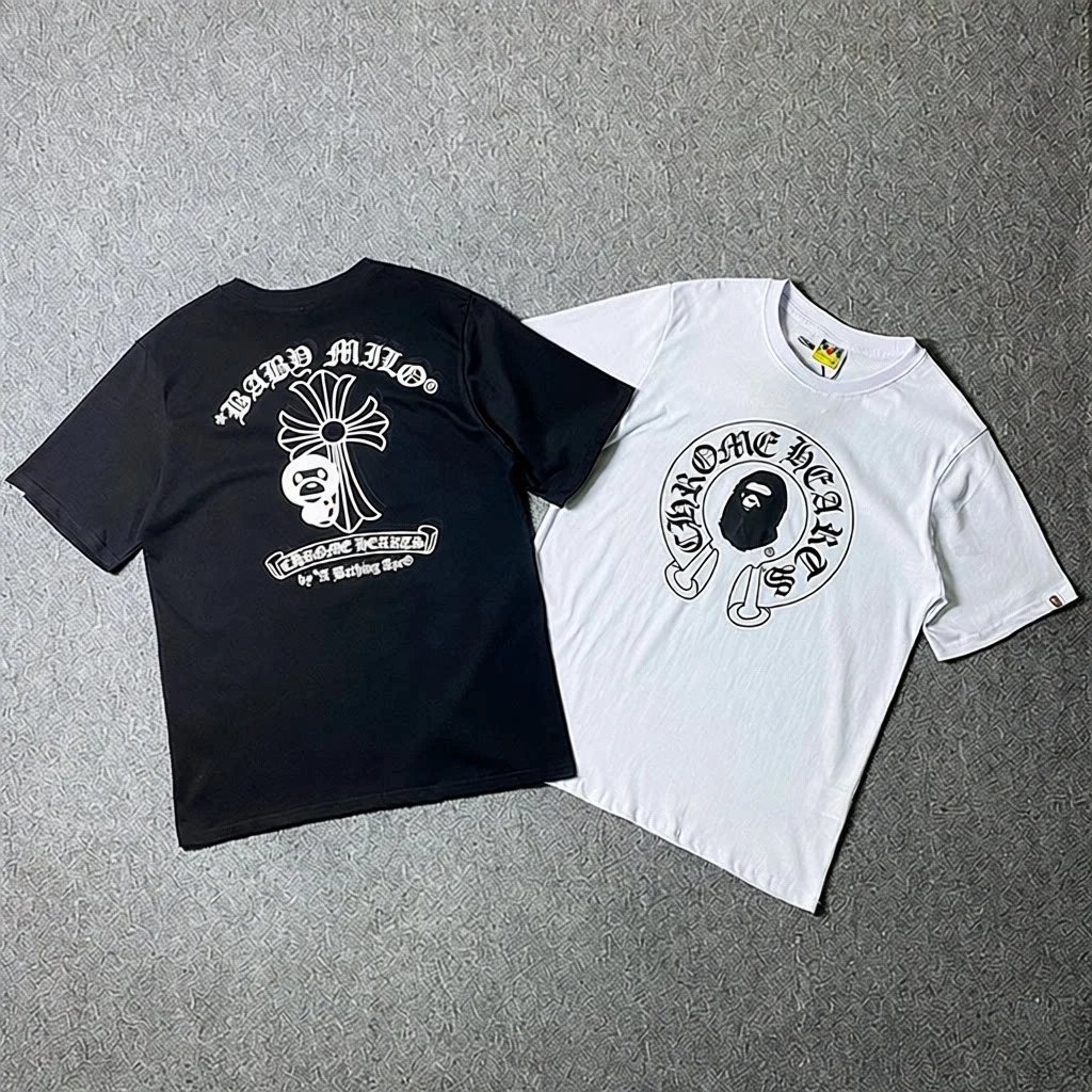 Cross Print T-Shirt