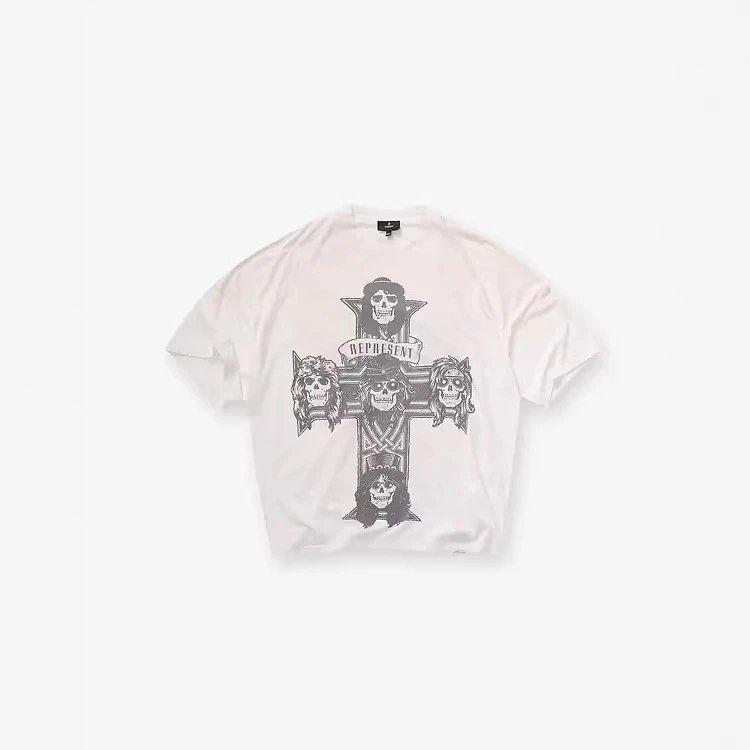 Skull Band Graphic T-Shirt photo 3